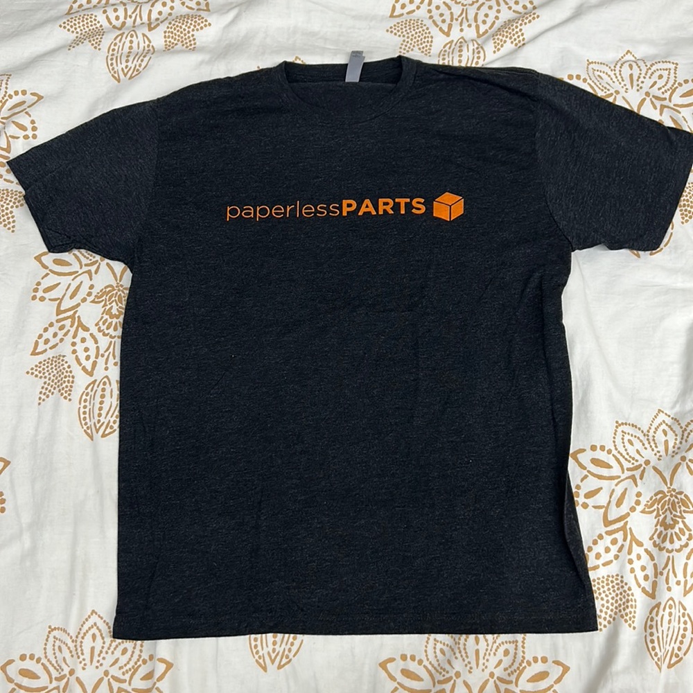 Paperless Parts Black Large Shirt